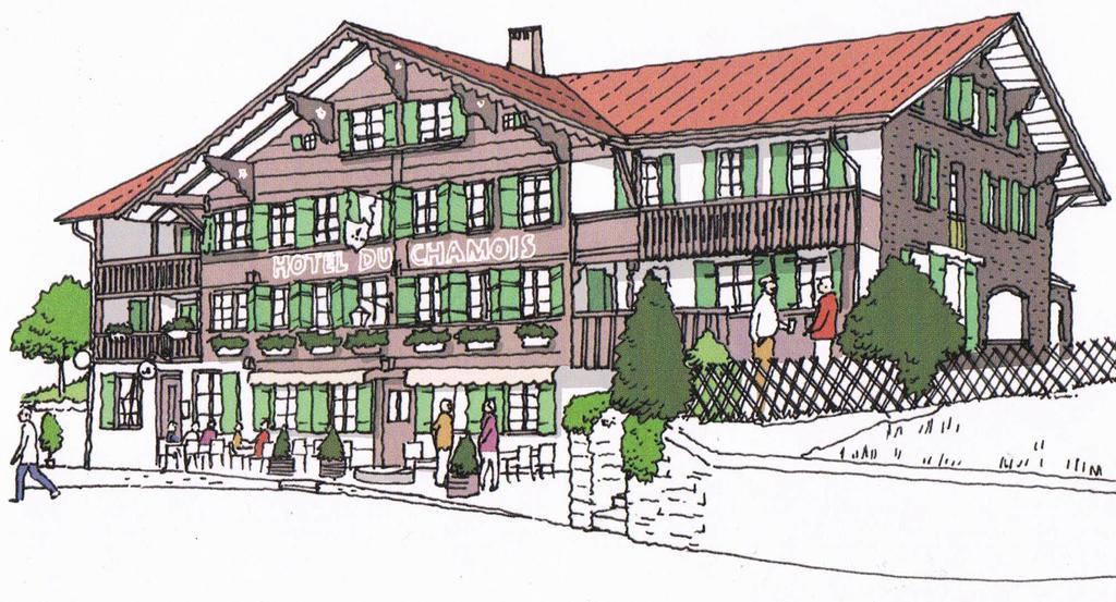 Hotel Du Chamois Л'Етива Екстер'єр фото